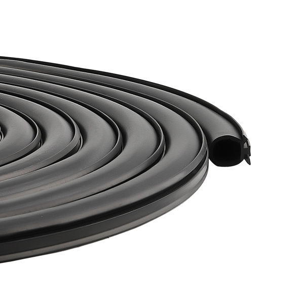 Slide In Secondary Seal RV Seal fit for Camper Customizable to Size Black 30foot-4