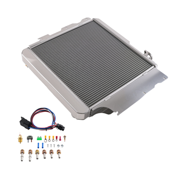 3-Row Radiator Fan Shroud fit for Jeep Wrangler SE Sport X 1997-2006 RAD1682