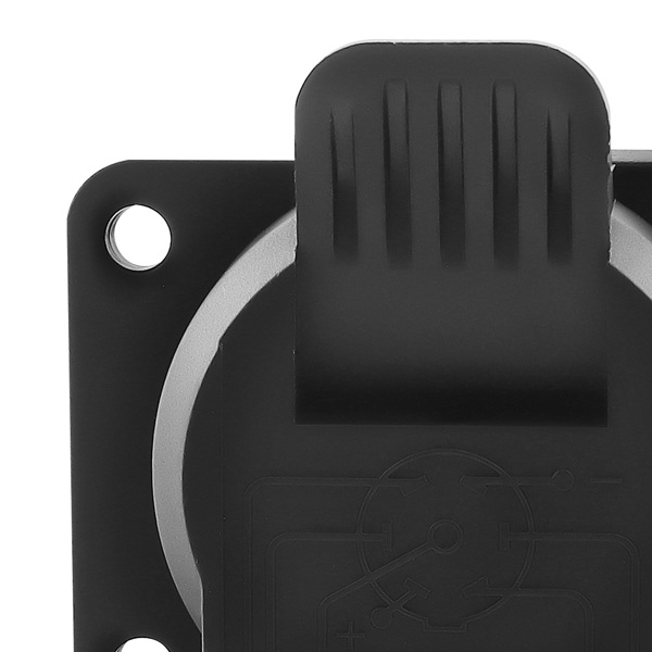 7-Pin Way Trailer Wiring Connector Plug fit for Dodge Jeep Ram 56038366AB-2
