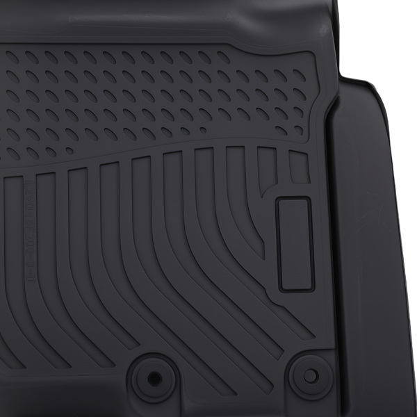 Anti-Slip TPE Floor Mats Liner fit for Nissan Titan Crew Cab 2017-2021 Black Set-4