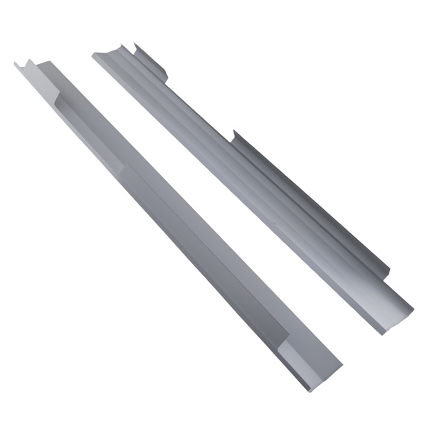 Slip-on Outer Rocker Panels fit for Jeep Liberty 4 Door 2002-2007 Left + Right-6