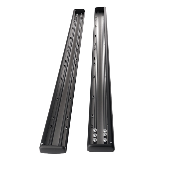 Non-Slip Side Step Running Board  fit for Ford F-150 Super Crew Cab 2015-2025 Black-4