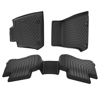 All-Weather TPE Floor Liners fit for Mercedes-Benz GLC300/GLC43 2016-2022 Black