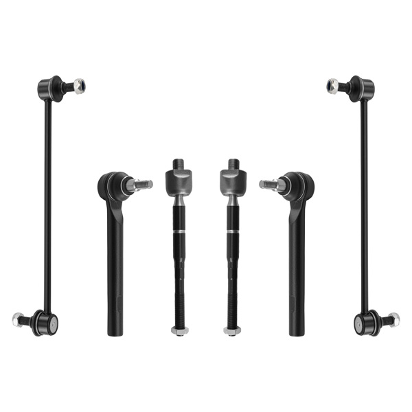 8pcs Front Lower Control Arms Sway Bar Tie Rods fit for 2005 2006-2010 Honda Odyssey-2