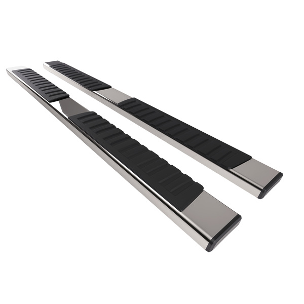 Anti-Slip Step Rails Running Boards fit for Ford F-150 Crew Cab 2009-14 Nerf Bars-3