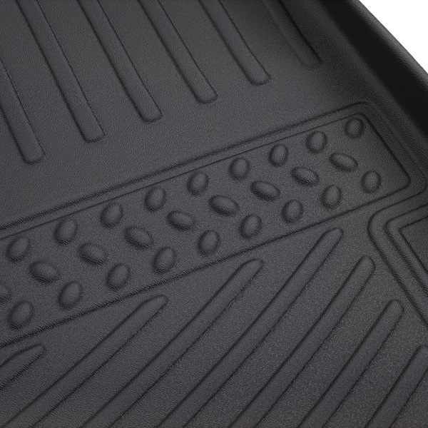 Car Floor Mats fit for Hyundai Santa Fe 5 Seat 2021-2023 TPE Rubber Black Waterproof-1