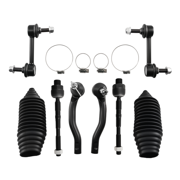 10x Front Lower Control Arms Sway Bar Link Kit fit for 07-14 Ford Edge Lincoln MKX-5