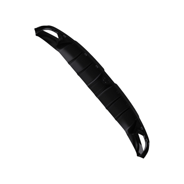 Trunk Spoiler & LED Rear Bumper Diffuser fit for Honda Civic 4-Dr Sedan Models 22-25-1