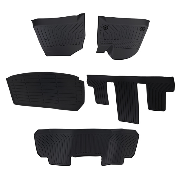 All Weather Floor Mats fit for Chevrolet Traverse 2018-2024 with Cargo Liner TPE-1