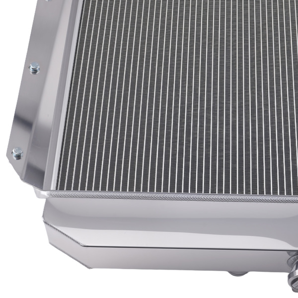 3 Row Aluminum Radiator fit for GMC Pickup Truck 1955-1959 5559 CU5559 w/ Shroud Fan-2