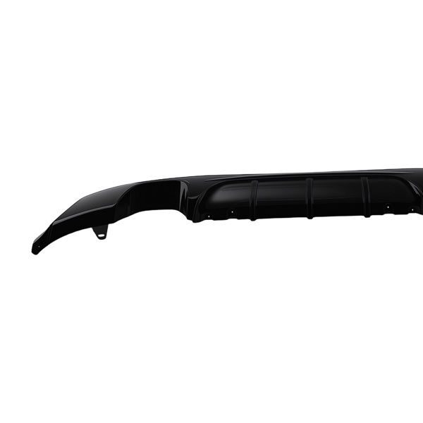 Black Quad Outlet Diffuser fit for BMW 2 Series F22 F23 M Sport 2014-2021 PP-1