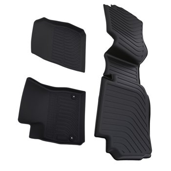 Anti-Slip Black Floor Mats Liner fit for Chevrolet Malibu 2016-2025 TPE All-Weather