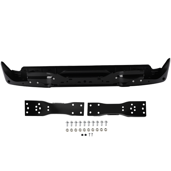 Black Rear Step Bumper fit for Nissan Frontier 98-04 XE SE 85010-8B400-6