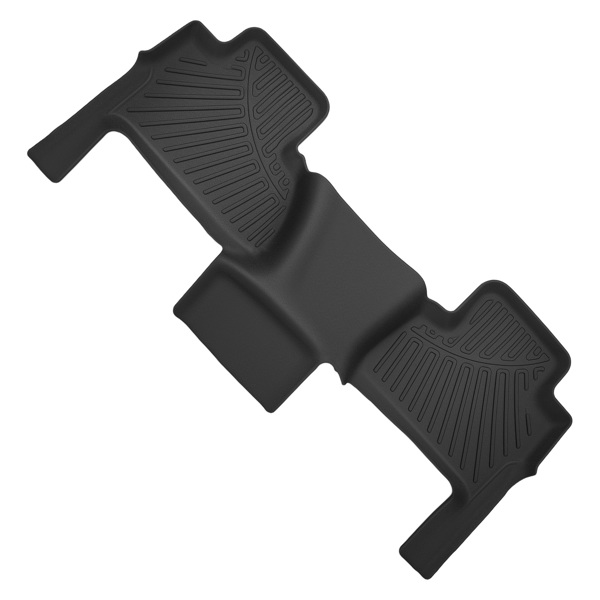 3PC Black TPE Floor Set fit for Chevrolet Tahoe GMC Yukon 15-20 All Weather Mats-2