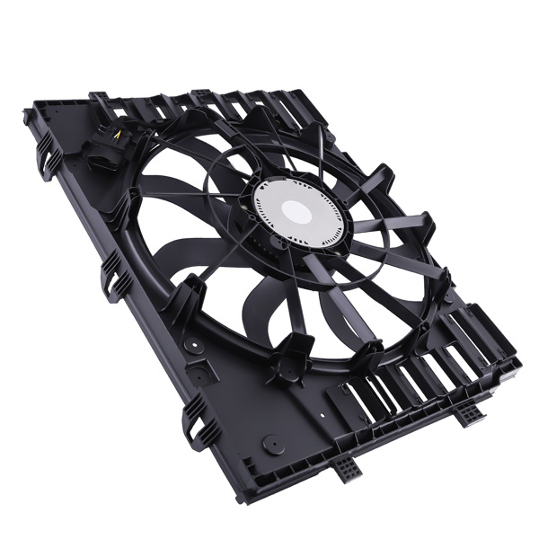 Radiator Cooling Fan fit for Porsche Cayenne 3.0L/3.6L/4.8L 2011-2018 958121203-6