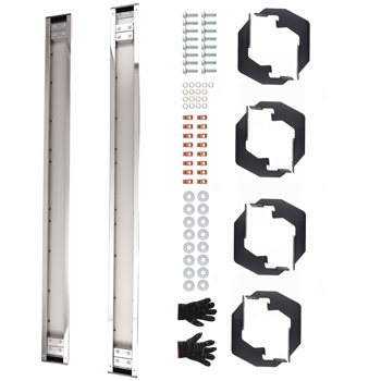 Anti-Slip Nerf Bars Running Boards fit for Chevy Colorado GMC Canyon Crew Cab 15-26