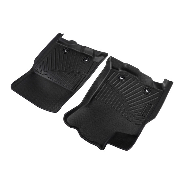 Front Floor Mats + Rear Floor Mat fit for Toyota Tacoma Double Cab 2016-2017 TPE-5