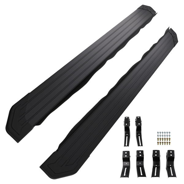 Non-Slip Side Steps Running Board fit for Toyota 4Runner 2010-2024  Pair Aluminum-6