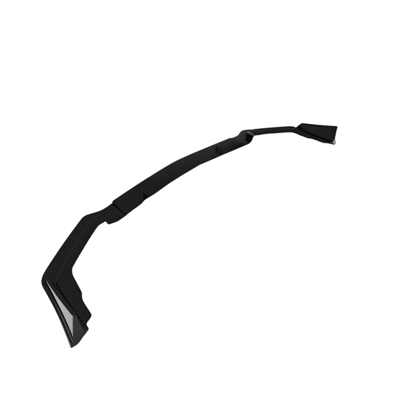 3PC Front Body Kit fit for Infiniti Q50 Sport Sedan 14-17 Black Bumper Lip Spoiler-2