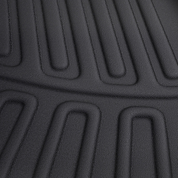 3Pcs Floor Mats fit for Toyota Highlander 2014-2019 Black TPE Car Carpet All Weather-2