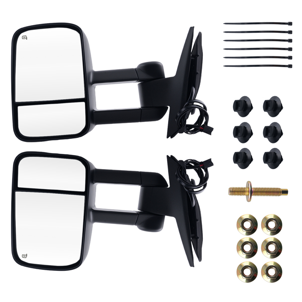 Power Heated Side Mirror fit for Chevy Silverado 1500 2008-2013 050493-6