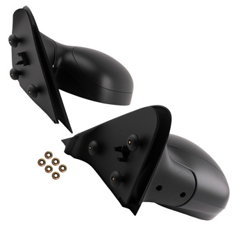 Black Manual Folding Mirrors fit for Ford F-150 SuperCab 2001-2003 FO1321300