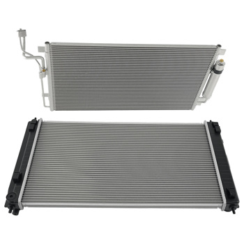 Aluminum Radiator & AC Condenser fit for Nissan Altima/Maxima 2007-2019 CU2988