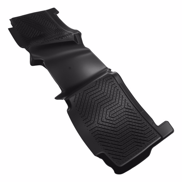Black Floor Mats Set fit for Chevy Silverado GMC Sierra 1500 2500 Crew 1999-2007-1