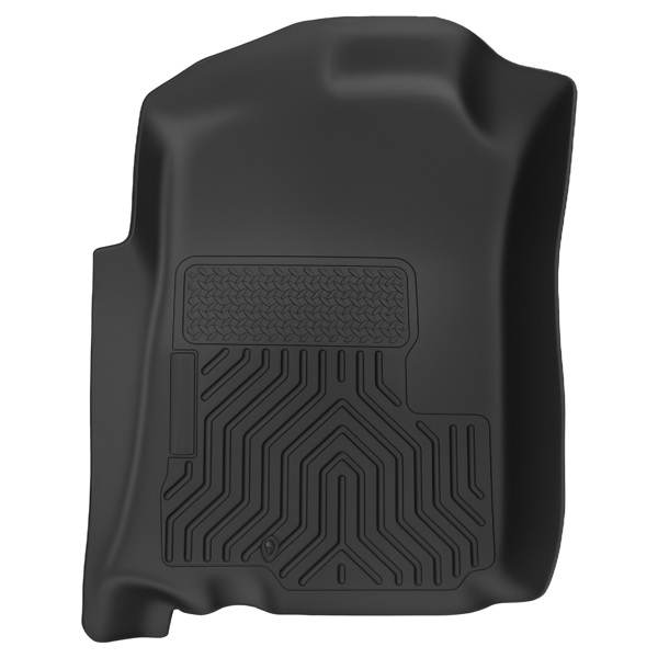 All Weather Floor Mat fit for Dodge Ram 1500/2500/3500 Quad Cab Black TPE Car Carpet-2