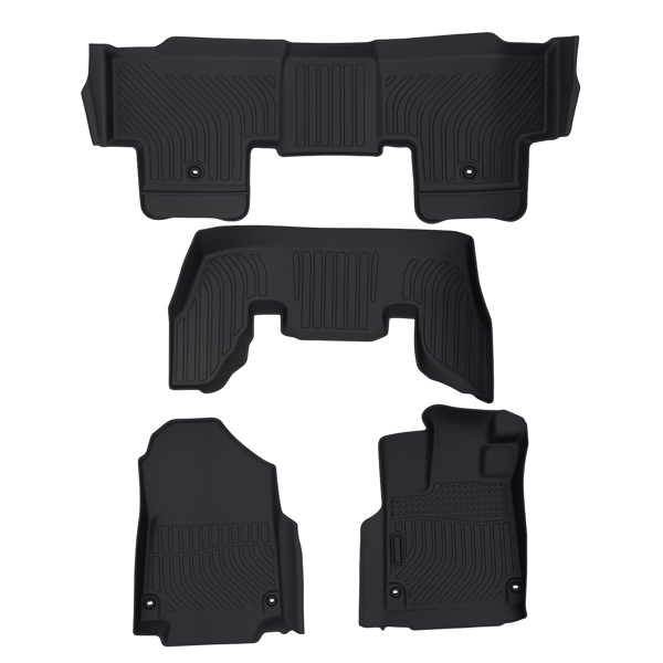All Weather TPE Floor Mats fit fit for Acura MDX 2022-2025 Black Car Carpet-3