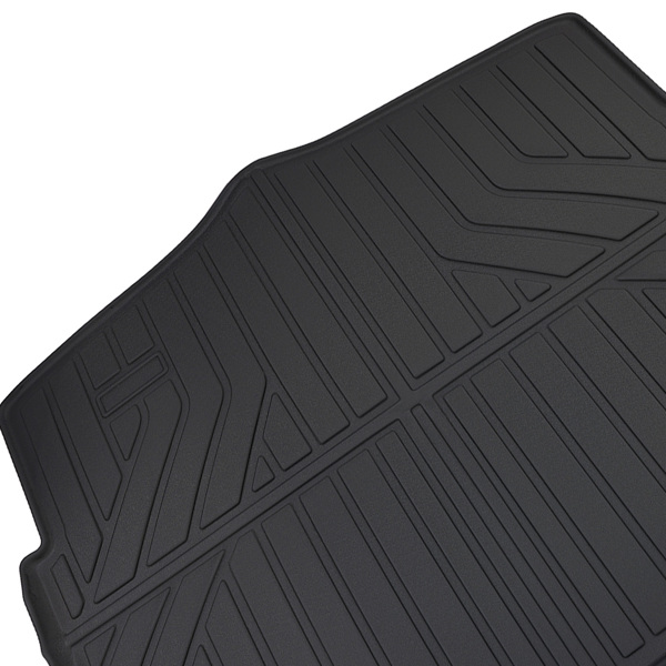 Black Non-Slip Cargo Mat fit for Nissan Rogue 2021-2025 TPE Waterproof Trunk Liner-2