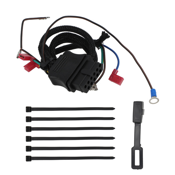 Side Control Wiring Harness fit for Western Fisher Snow Plow 3-Plug 26359 412405-6