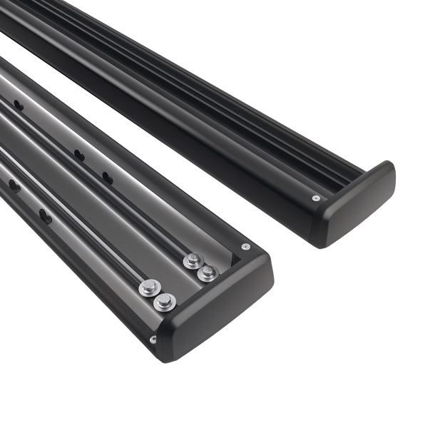 Anti-Slip Nerf Bars Running Boards fit for Ford F-150 2004-2014 W/ Mount Kit Black-2