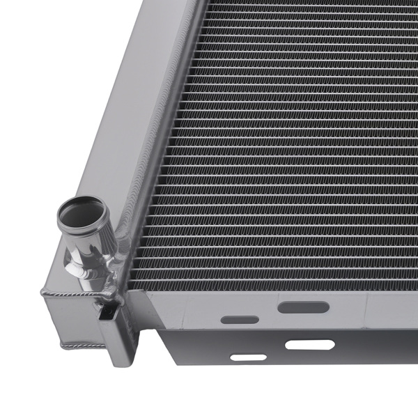 3 Row Aluminum Radiator fit for Mercury Cougar/Capri 1980-1987 KKS138 Cross Flow-1