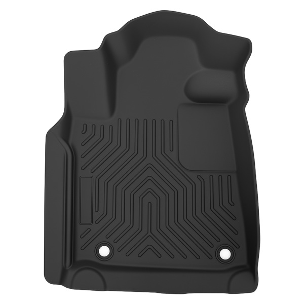 Black Waterproof Floor Mats fit for Toyota Tundra Double Cab 2007-2011 Full Set-2