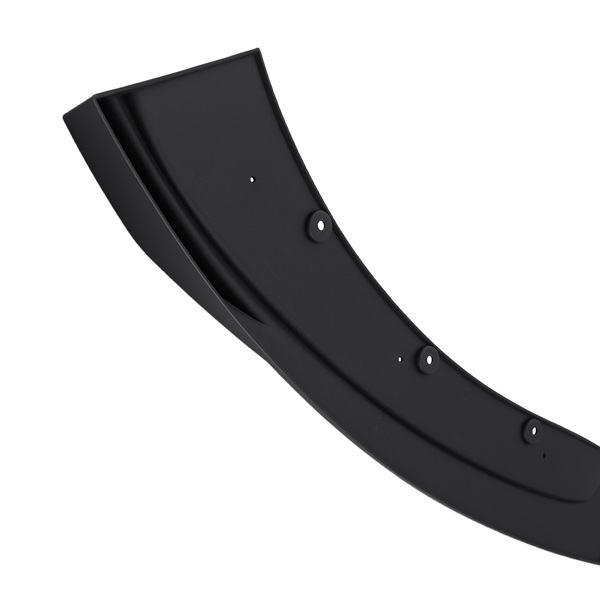 Glossy Black Lip Kit fit for Ford Mustang 2015 2016 2017 Front Lower Bumper Splitter-3