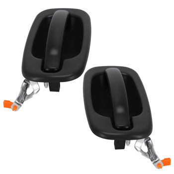 Exterior Door Handle Rear fit for Silverado Classic 2007 15721571 19356470 Black