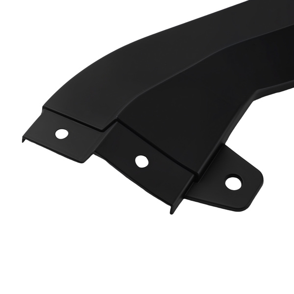 3PC Front Chin Guard fit for Honda Civic 2022-25 All Models RS Style Matte Black Kit-2