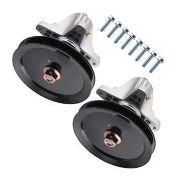 2PCS Spindle Assembly fit for Cub Cadet RZT-L46 Troy-Bilt 918-0507A