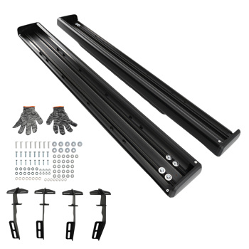 6" Side Step Running Boards fit for Dodge Ram 1500 2009-2018 Regular Cab Non-Slip