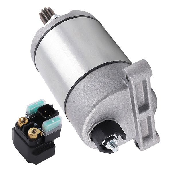 Starter & Relay fit for Yamaha Grizzly 550 09-14 Grizzly 700 09-23 28P-81890-00-00-6