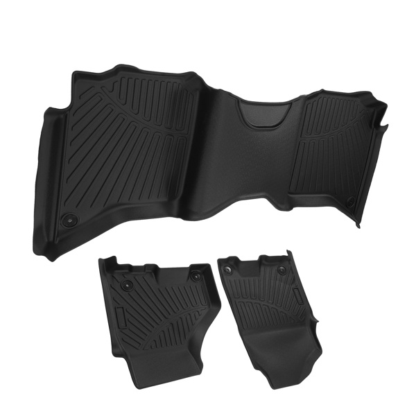 Floor Mats Liner fit for Dodge Ram 1500 2500 3500 Crew Cab 2019-25 1st + 2nd Row TPE-6