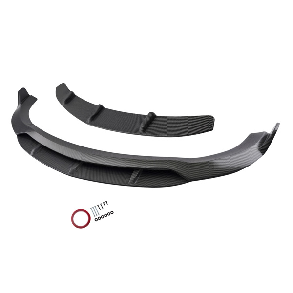Carbon Look Front Lip fit for Mercedes Benz E Class W213 E63 2016-2019-6