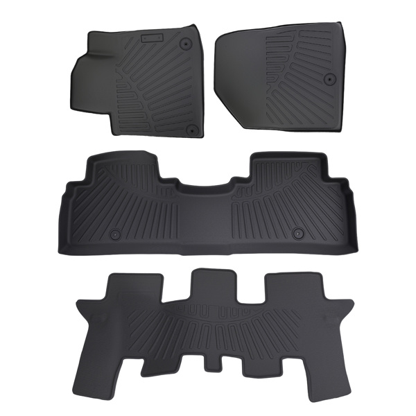 Carpet Floor Mats Liner fit for Kia Sorento 2016-2020 TPE All Weather Waterproof-6