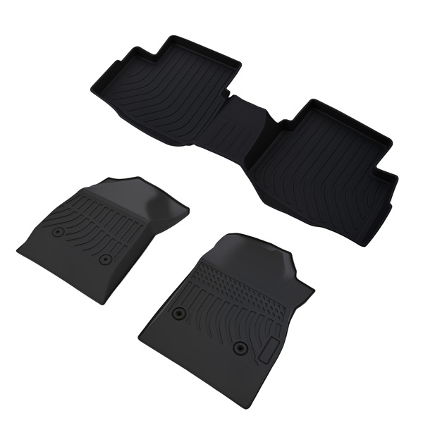 Carpet Floor Mats fit for Chevrolet Cruze 2016-2019 TPE Waterproof Floor Liners-2