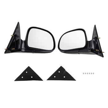 Left Right Side Mirror fit for GMC Jimmy/Sonoma 94-98 Manual Front Black
