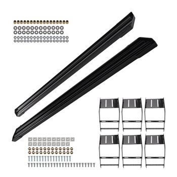 6" Running Boards fit for Ford F250 F350 SuperDuty Crew Cab 2017-2026 Aluminium