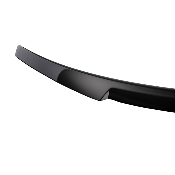 Rear Trunk Lip Spoiler Wing fit fit for Audi A3 S3 RS3 Sedan 14-2020 Gloss Black ABS-1