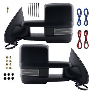 Side View Mirror fit for GMC Sierra 3500 HD 2015-2019 23180074 Manual Fold
