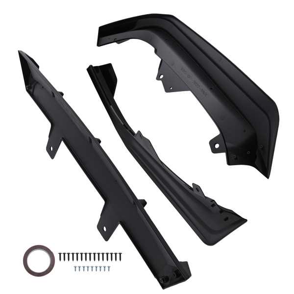 Bumper Protection Guard fit for Honda Accord 21-22 Front Lower Black Plastic-6